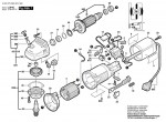 Bosch 0 603 373 960 Pws 700 Angle Grinder 230 V / Eu Spare Parts